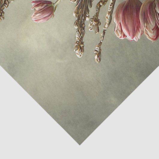 once upon a Time Portrait  Tissuepapier (Detail)