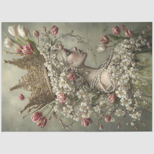 once upon a Time Portrait Tissuepapier (Voorkant)