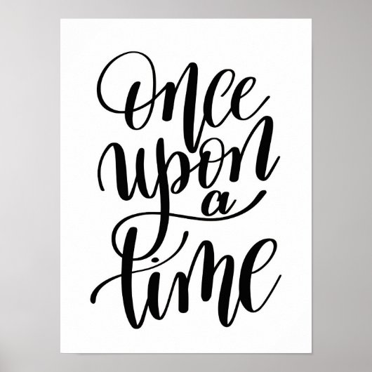 Once Upon A Time Poster (Voorkant)
