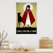 Once Upon a Time Poster, Roodkapje en Wolf Poster (Keuken)