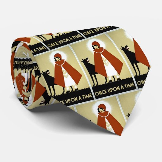 Once Upon a Time Poster, Roodkapje en Wolf Stropdas (Opgerold)