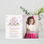 Once Upon a Time Princess Castle Foto Kaart (Staand voorkant)