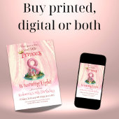 Once Upon a Time Princess Castle Meisje 8e verjaar Kaart