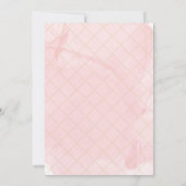 Once Upon A Time Princess Girl verjaardagsuitnodig Kaart (Achterkant)