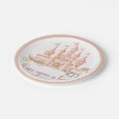 Once Upon A Time Princess Paper Plate Papieren Bordje (Gekanteld)