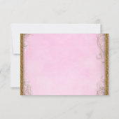 Once Upon a Time Princess Verjaardag RSVP (Achterkant)