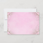 Once Upon a Time Princess Verjaardag RSVP (Achterkant)