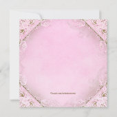 Once Upon a Time Prinses 1e Verjaardag Kaart (Achterkant)