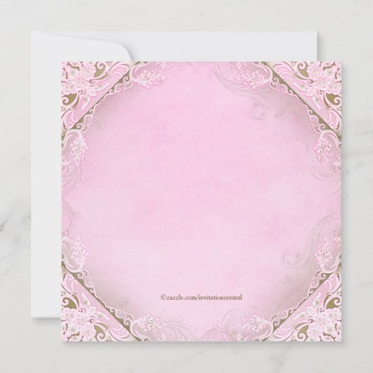 Once Upon a Time Prinses 1e Verjaardag Kaart (Achterkant)