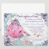 Once Upon a Time Prinses Sprookje Verjaardag Kaart (Voorkant / Achterkant)