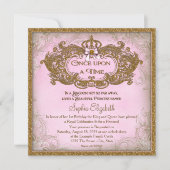 Once Upon a Time Prinses Verjaardag Kaart (Voorkant)