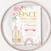 Once Upon a Time Prinses Verjaardagsfeestje Kaart