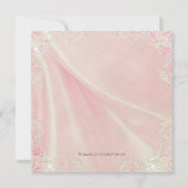 Once Upon a Time Prinses Verjaardagsfeestje Kaart (Achterkant)