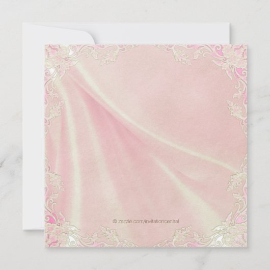 Once Upon a Time Prinses Verjaardagsfeestje Kaart (Achterkant)