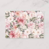 Once Upon a Time Roze Prinses Boeken voor Baby Informatiekaartje (Achterkant)