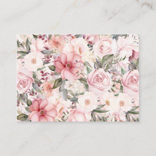 Once Upon a Time Roze Prinses Boeken voor Baby Informatiekaartje (Achterkant)