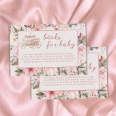 Once Upon a Time Roze Prinses Boeken voor Baby Informatiekaartje