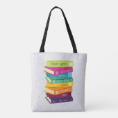 Once Upon A Time Someone Loved Books Tote Bag (Achterkant)