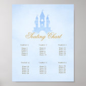 Once Upon a Time Sprookjesachtige Kasteel Zitkaart Poster (Voorkant)