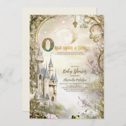 Once Upon a Time: Sprookjeskasteel Kaart (Voorkant / Achterkant)