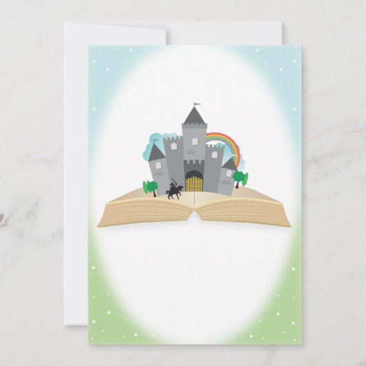 Once Upon A Time Story - Prinses Verjaardag Kaart (Achterkant)