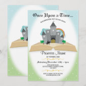 Once Upon A Time Story - Prinses Verjaardag Kaart (Voorkant / Achterkant)