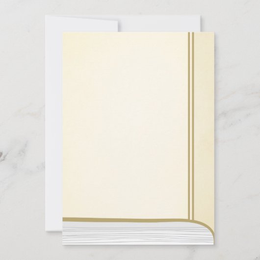 Once Upon a Time Storybook Baby shower Kaart (Achterkant)