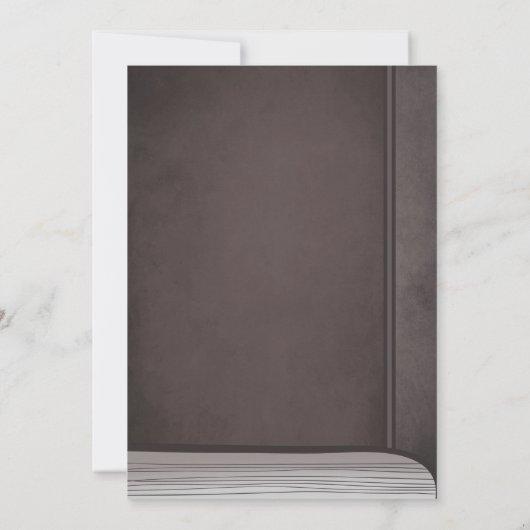 Once Upon a Time Storybook Baby shower Kaart (Achterkant)