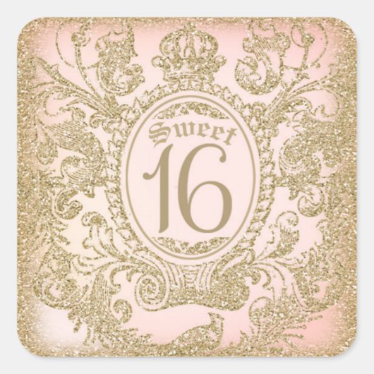 Once Upon a Time Sweet 16 Sticker (Voorkant)
