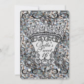 Once Upon a Time Sweet 16 Uitnodiging (Achterkant)