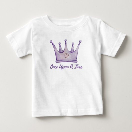 Once Upon a Time T-shirt – Sprookjesprinses Kroon  (Voorkant)