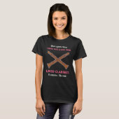 Once Upon A Time There Was A Girl Who Loved Clarin T-shirt (Voorkant volledig)