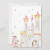 Once Upon a Time Verjaardagsfeestje Kaart (Achterkant)