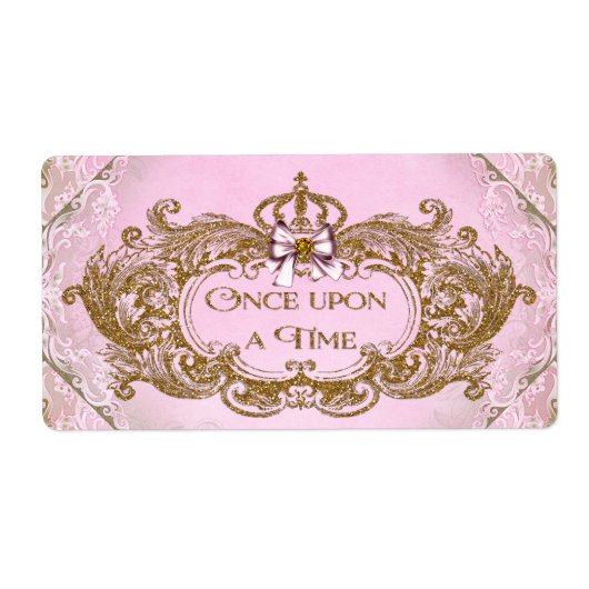 Once Upon a Time Waterfleslabels Etiket (Voorkant)