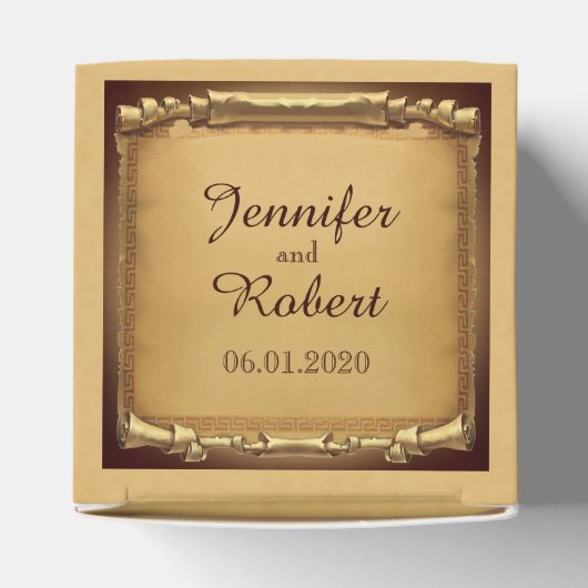 Once Upon a Time Wedding Favor Box Bedankdoosjes (Bovenkant)