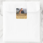 Once Upon a Time Wedding Favor Sticker (Tas)