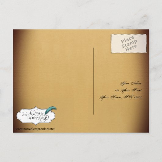 Once Upon a Time Wedding RSVP Briefkaart (Achterkant)