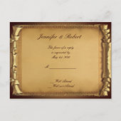 Once Upon a Time Wedding RSVP Briefkaart (Voorkant)