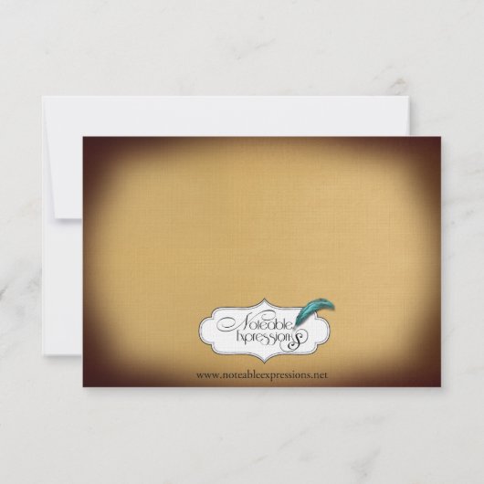 Once Upon a Time Wedding Sla de datum op Save The Date (Achterkant)