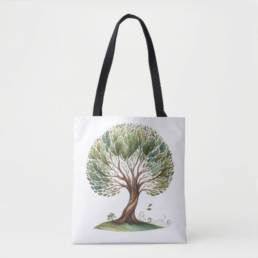 Once Upon a Tree Tote Bag  (Voorkant)