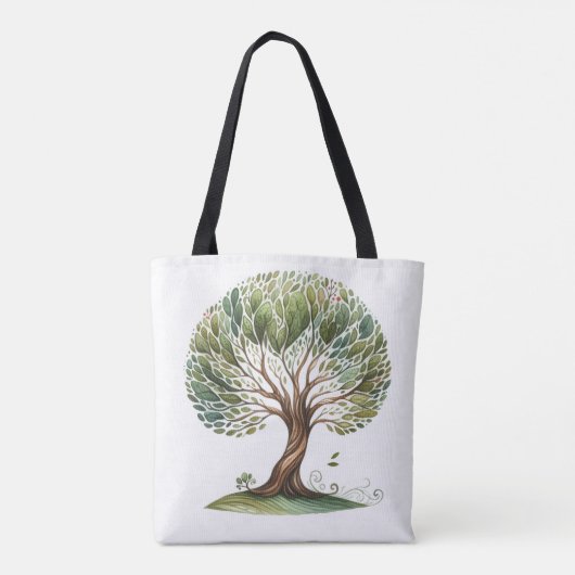 Once Upon a Tree Tote Bag  (Achterkant)