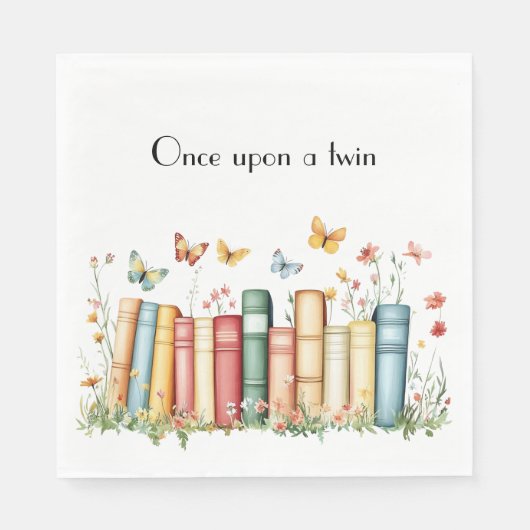 Once Upon A Twin Book Servet (Voorkant)