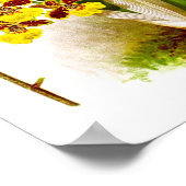 Oncidium Orchid yellow flower orchid print nr. 6 (Hoek)