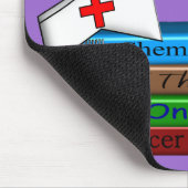 Oncolgoy Nurse "Books"-ontwerp Muismat (Hoek)