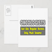Oncologen... slimmer briefkaart (Voorkant / Achterkant)