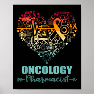 Oncologie Apotheker Hart Grappig  Oncologie Poster