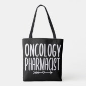 Oncologie apotheker PharmD Tote Bag (Achterkant)