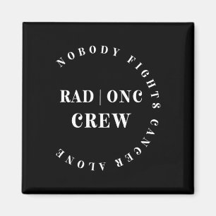 Oncologie Bestraling Nurse Crew T-shirt Pediatric Magneet