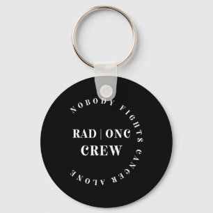 Oncologie Bestraling Nurse Crew T-shirt Pediatric Sleutelhanger
