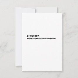 Oncologie Definities Kaart – Dank U Oncoloog 